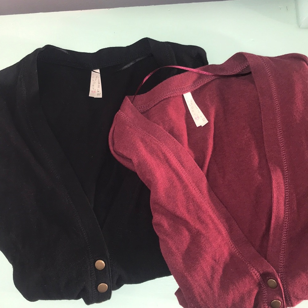 Set of 2 Color Story cardigans